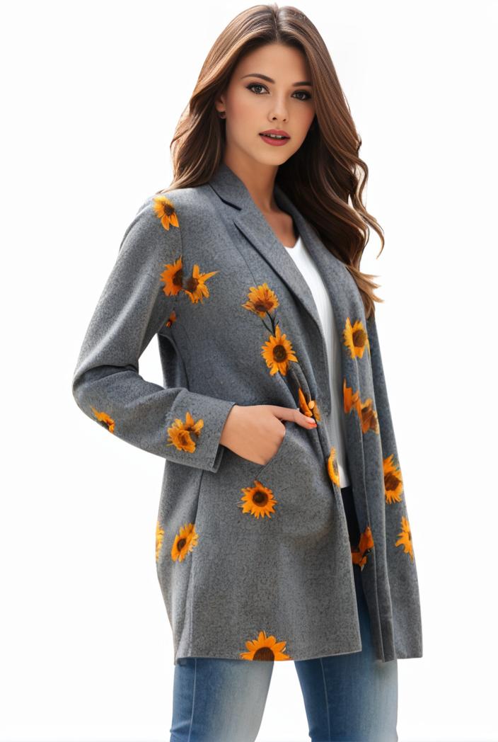 plus size halloween cardigan women s plus cartoon pumpkin skull print long sleeve open front sweater cardigan 109079