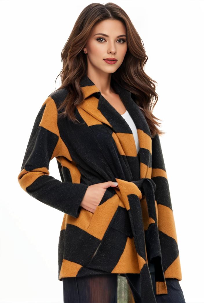 plus size halloween coat women s pus allover cat pumpkin print long sleeve open front medium stretch cardigan overcoat 109087