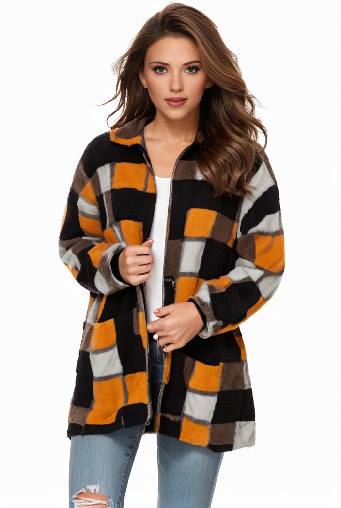 plus size halloween coat women s pus allover cat pumpkin print long sleeve open front medium stretch cardigan overcoat 109092