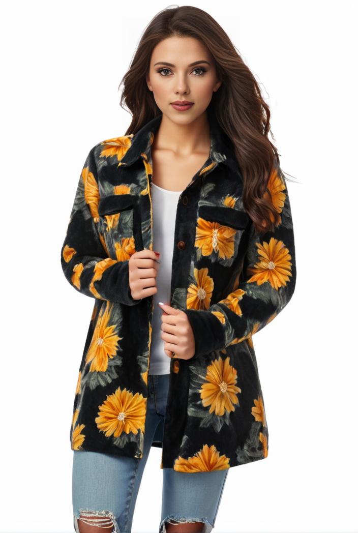 plus size halloween coat women s pus allover cat pumpkin print long sleeve open front medium stretch cardigan overcoat 109093