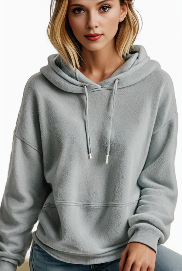 plus size casual hoodie women s plus solid ribbed long sleeve slight stretch hoodie drawstring sweatshirt 113131
