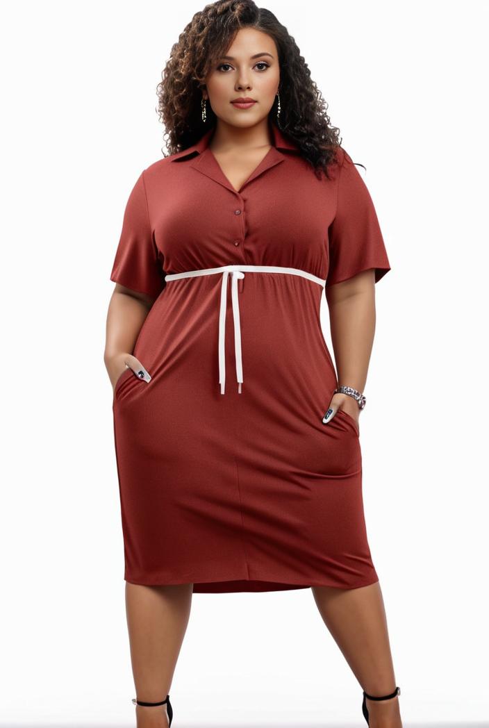 plus size faith letter print short sleeve midi dress with pockets women s plus slight stretch casual dress 113438