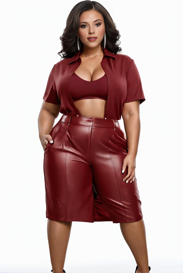 plus size faith letter print short sleeve midi dress with pockets women s plus slight stretch casual dress 113440