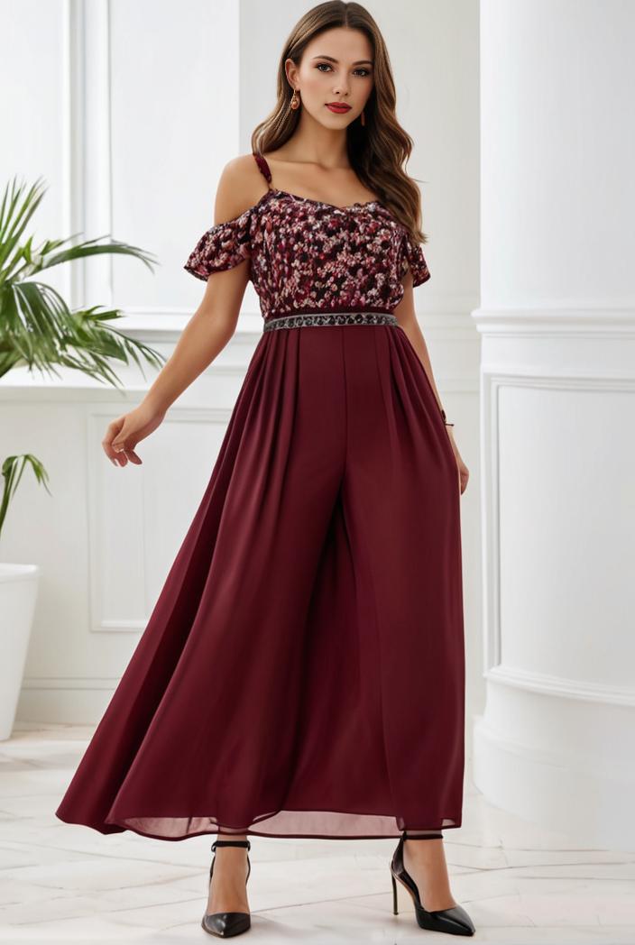 short sleeve v neck sequin chiffon a line mother of the bride dress 119364