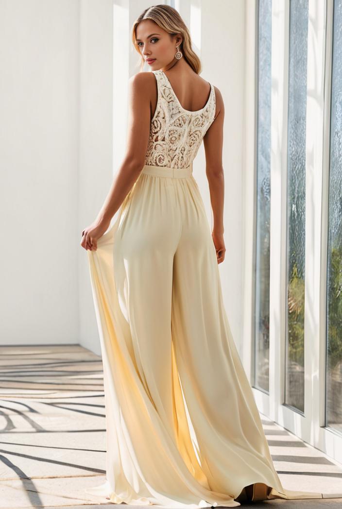 sleeveless v back tulle high low sequin appliques evening dresses 120473