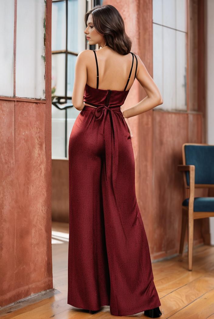 spaghetti strap 2 in 1 sheer evening dress 121279