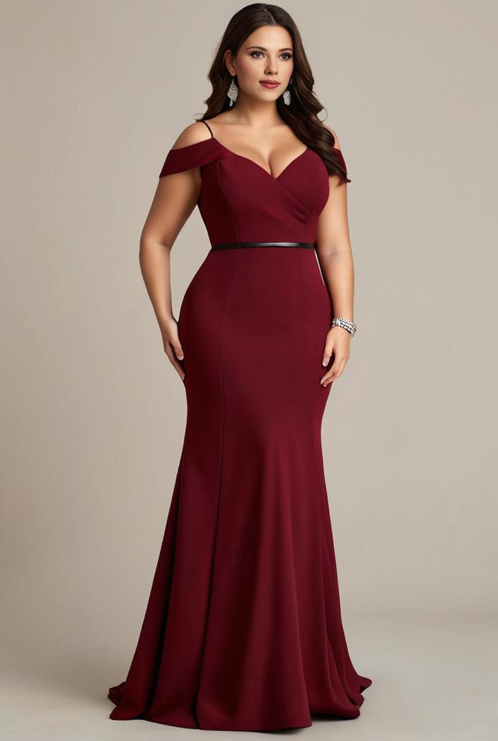 stylish plus size bodycon deep v neck sequin evening dress 121703