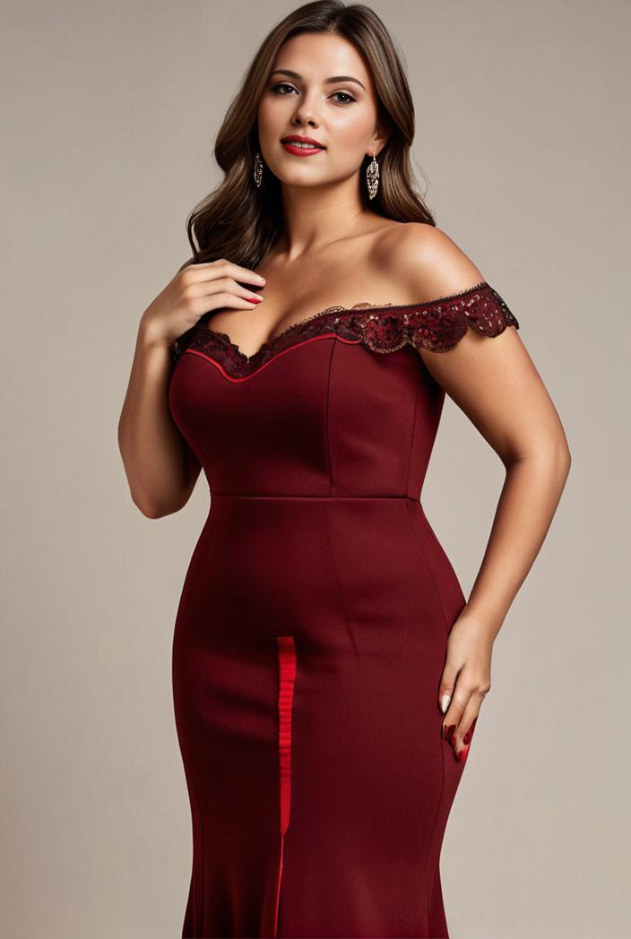 stylish plus size bodycon deep v neck sequin evening dress 121710