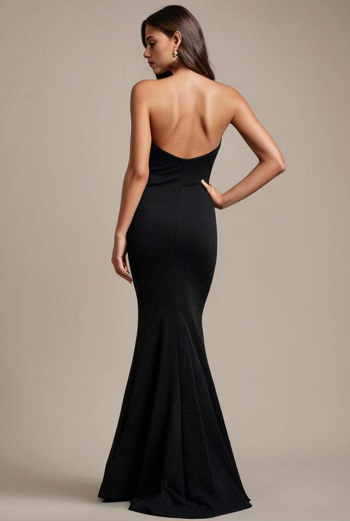 glitter spaghetti strap u veck open back bodycon stretchy evening dress 128172