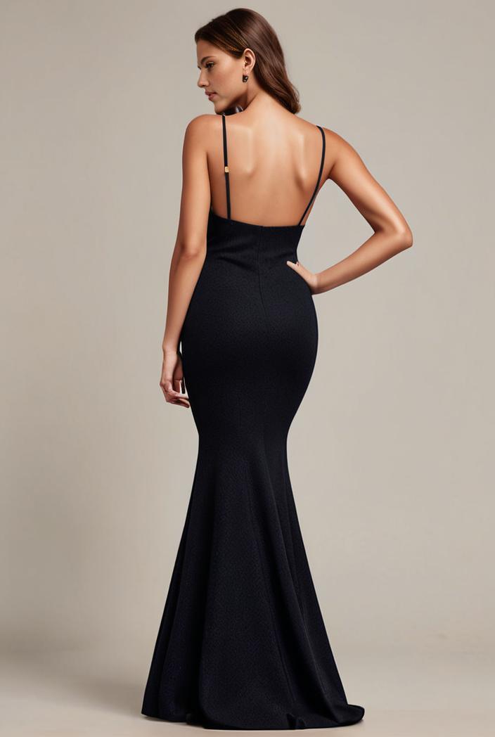 glitter spaghetti strap u veck open back bodycon stretchy evening dress 128175