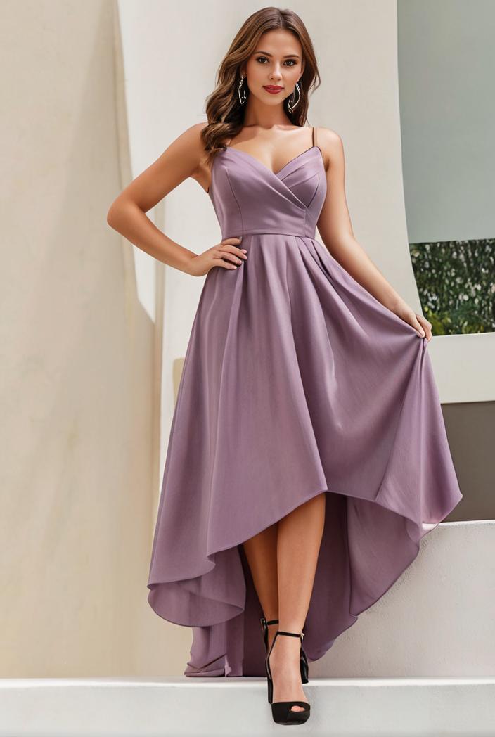 plus size sequin high low deep v neck tulle evening dresses 133763