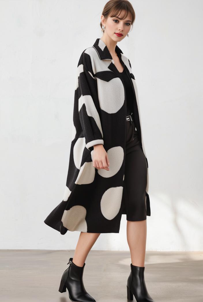 size curve dresses plus size loose elegant floral pattern stitching midi dress 138249