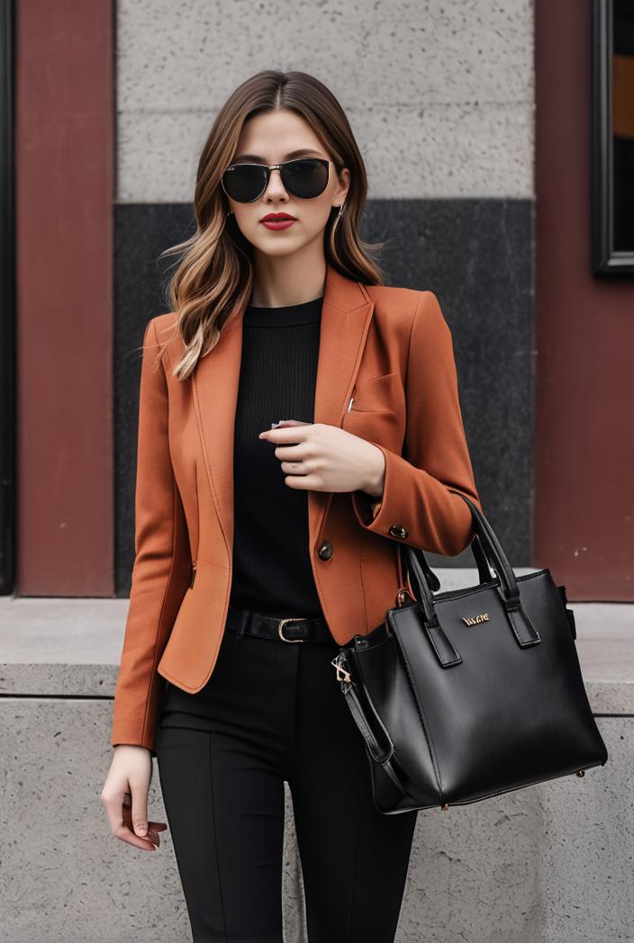 womens leater suit for fall 142996