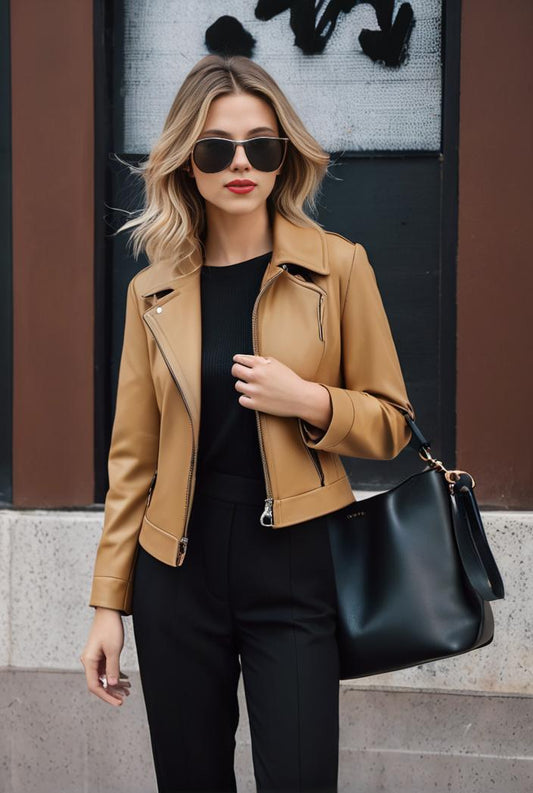 womens leater suit for fall 143027
