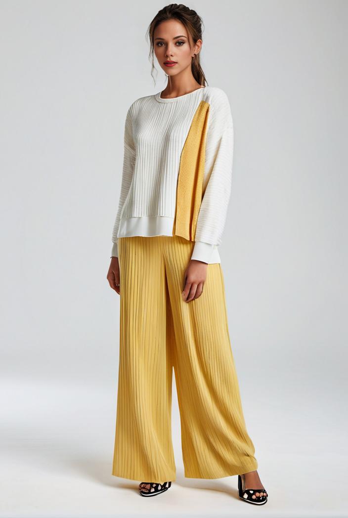 pleated high waist commuting temperament maxi dress 115851