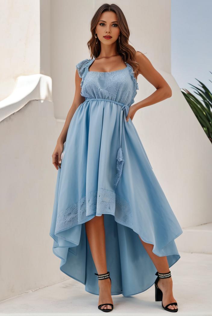 plus size sequin high low deep v neck tulle evening dresses 118883