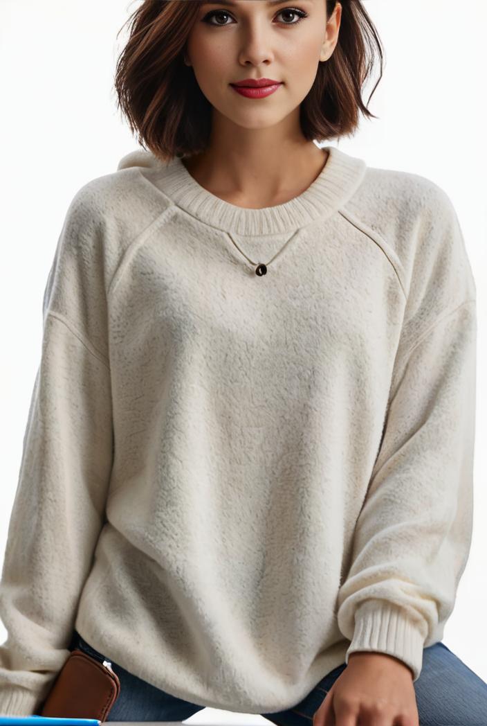 plus size casual hoodie women s plus solid ribbed long sleeve slight stretch hoodie drawstring sweatshirt 135556