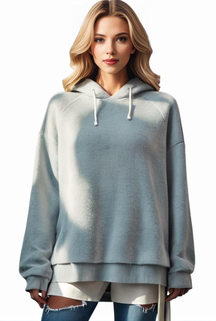 plus size casual hoodie women s plus solid ribbed long sleeve slight stretch hoodie drawstring sweatshirt 135582