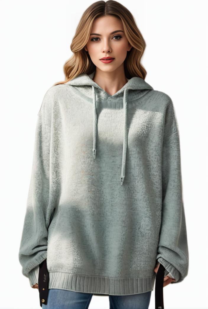plus size casual hoodie women s plus solid ribbed long sleeve slight stretch hoodie drawstring sweatshirt 135586