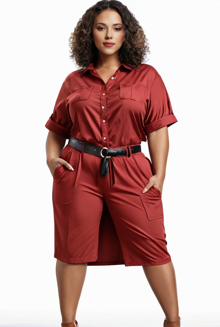 plus size faith letter print short sleeve midi dress with pockets women s plus slight stretch casual dress 135860