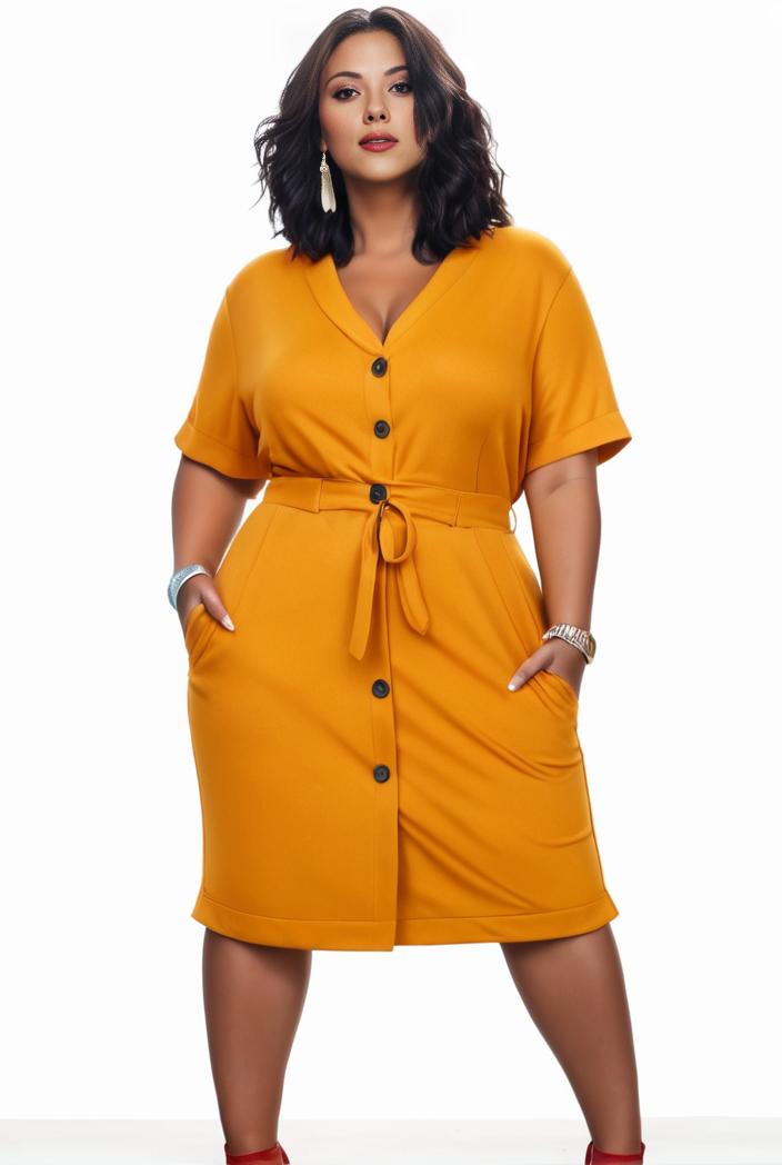 plus size faith letter print short sleeve midi dress with pockets women s plus slight stretch casual dress 135869