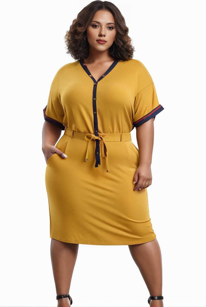 plus size faith letter print short sleeve midi dress with pockets women s plus slight stretch casual dress 135892