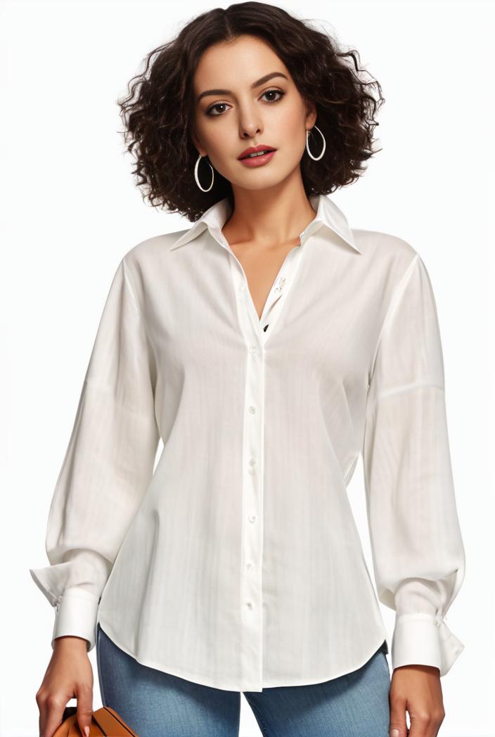 plus size casual blouse women s plus solid button up lantern sleeve turn down collar nipped waist blouse 147572