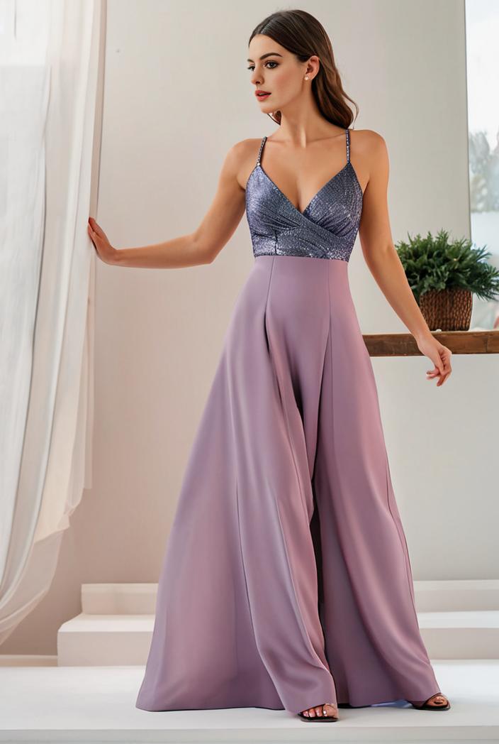 plus size sequin high low deep v neck tulle evening dresses 149722