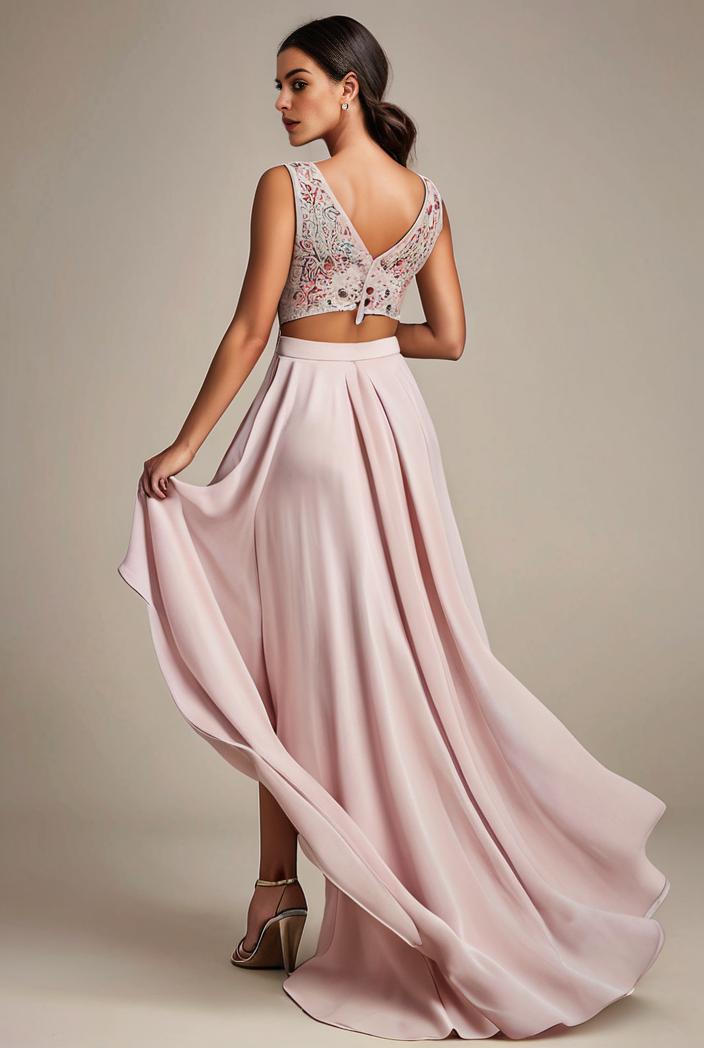 plus size sequin high low deep v neck tulle evening dresses 149790