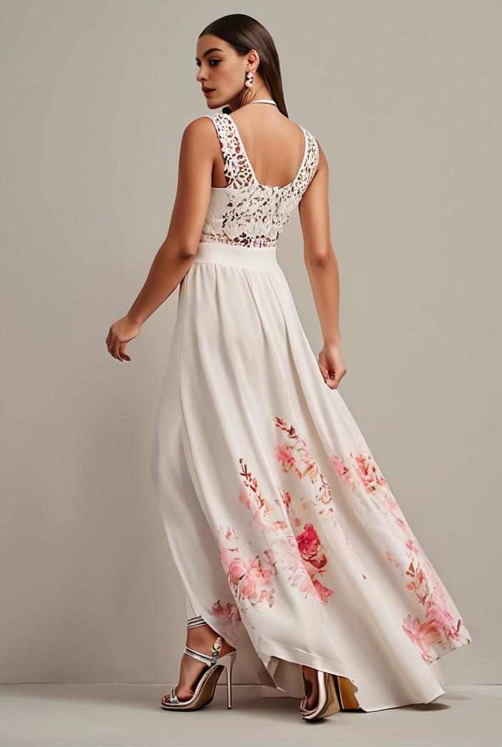 plus size sequin high low deep v neck tulle evening dresses 149792