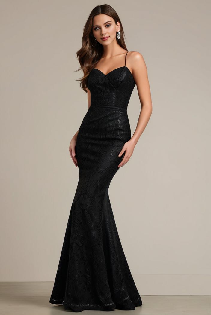 glitter spaghetti strap u veck open back bodycon stretchy evening dress 104436