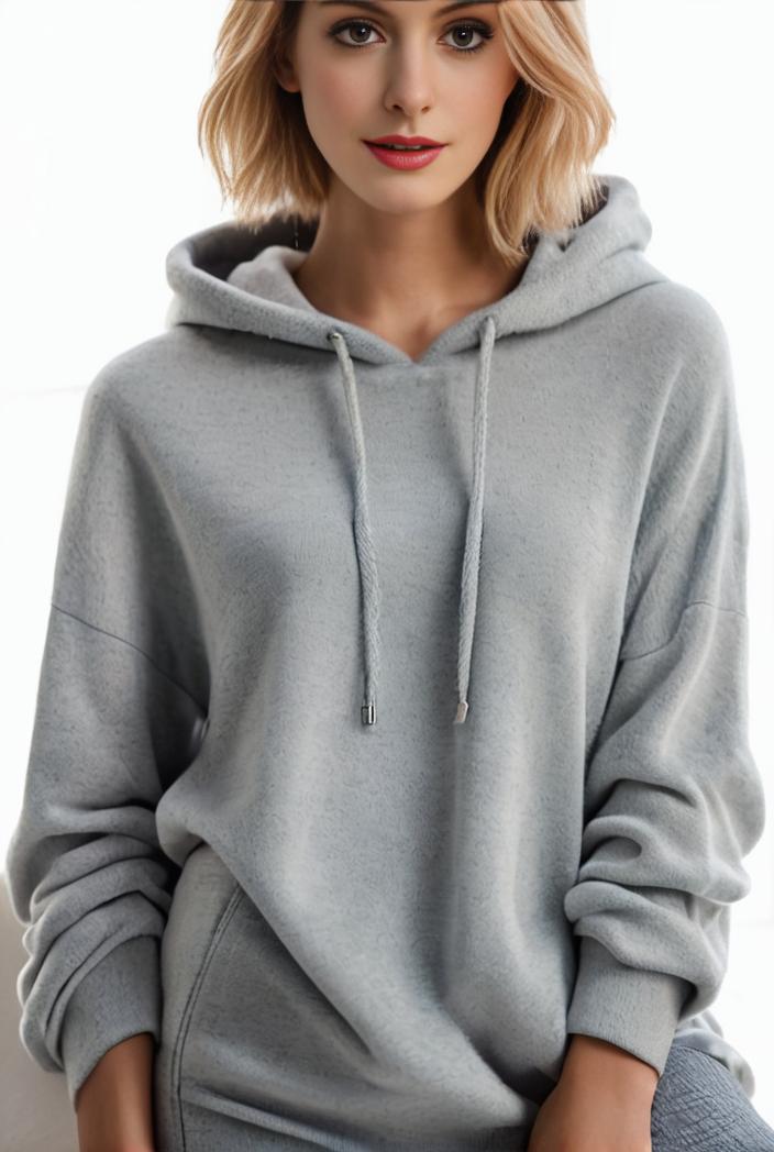 plus size casual hoodie women s plus solid ribbed long sleeve slight stretch hoodie drawstring sweatshirt 126898