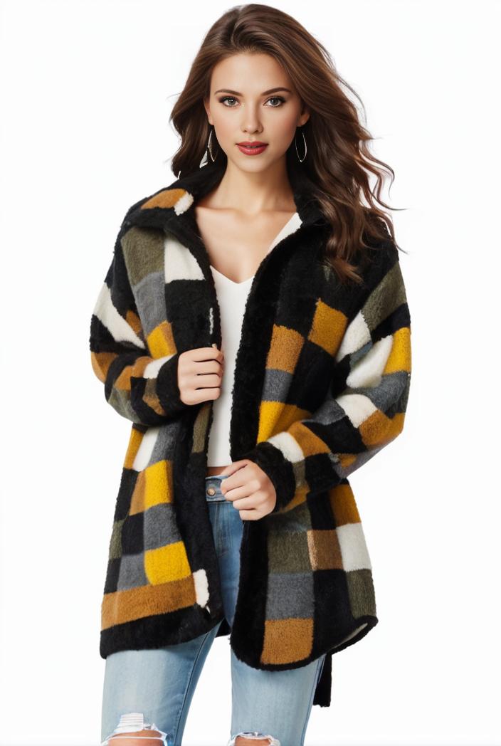 plus size halloween coat women s pus allover cat pumpkin print long sleeve open front medium stretch cardigan overcoat 108279