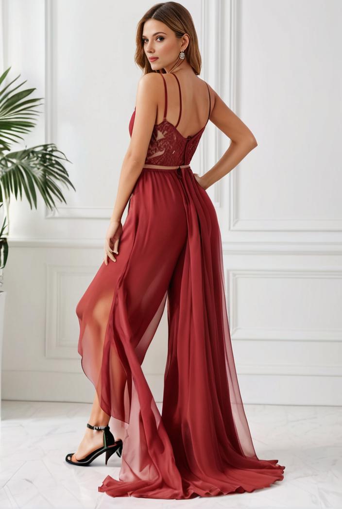 plus size sequin high low deep v neck tulle evening dresses 109247