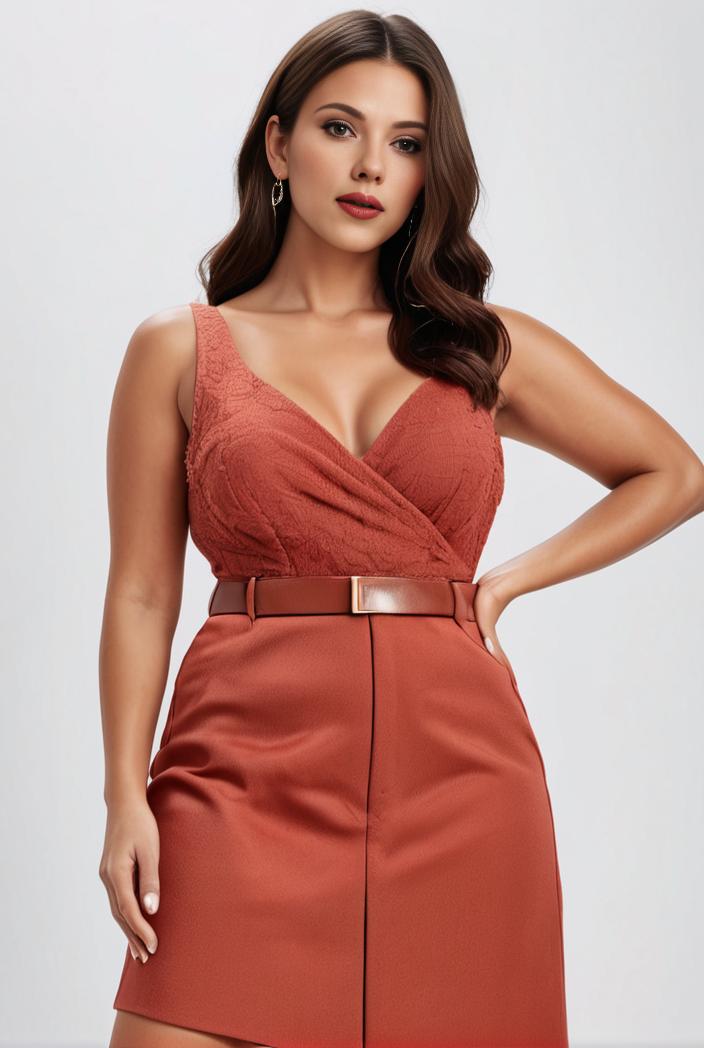 plus size sequin high low deep v neck tulle evening dresses 109273