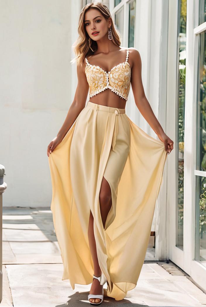sleeveless v back tulle high low sequin appliques evening dresses 133586