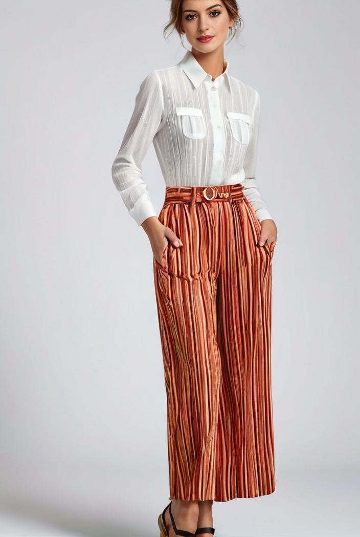 pleated high waist commuting temperament maxi dress 100750