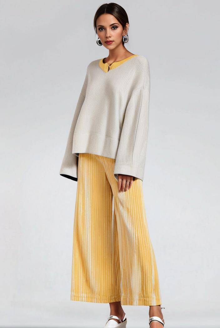 pleated high waist commuting temperament maxi dress 125276