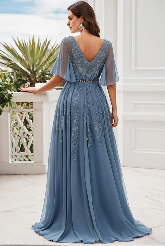 plus size floor length formal evening gowns for weddings 147587