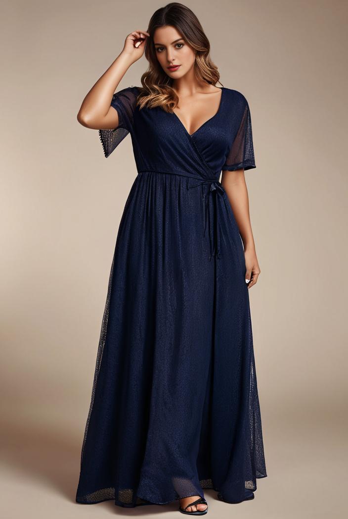 plus size floor length formal evening gowns for weddings 147639