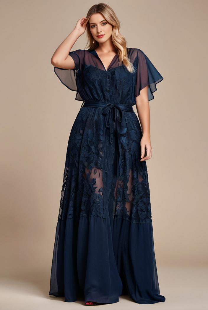 plus size floor length formal evening gowns for weddings 147642