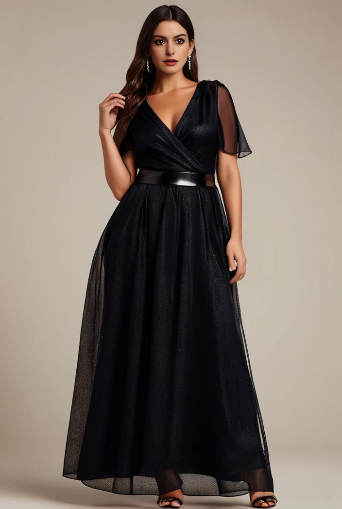 plus size floor length formal evening gowns for weddings 147645