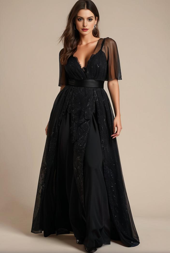 plus size floor length formal evening gowns for weddings 147648
