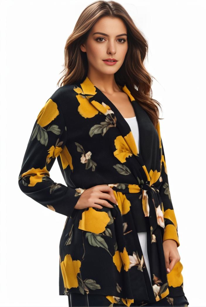 plus size halloween coat women s pus allover cat pumpkin print long sleeve open front medium stretch cardigan overcoat 148110