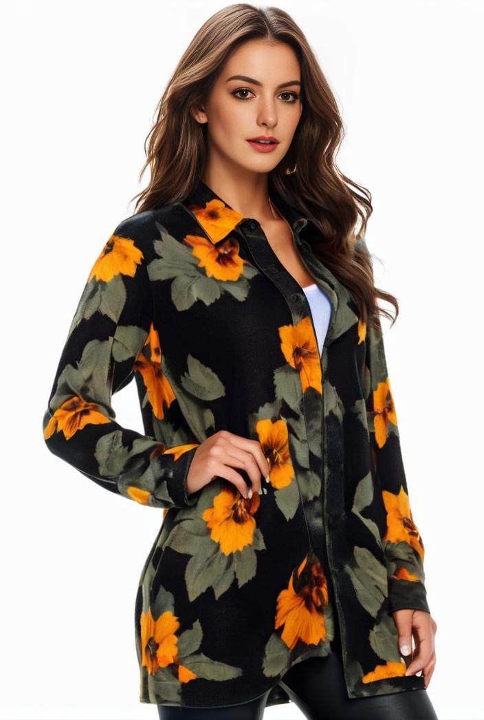 plus size halloween coat women s pus allover cat pumpkin print long sleeve open front medium stretch cardigan overcoat 148119