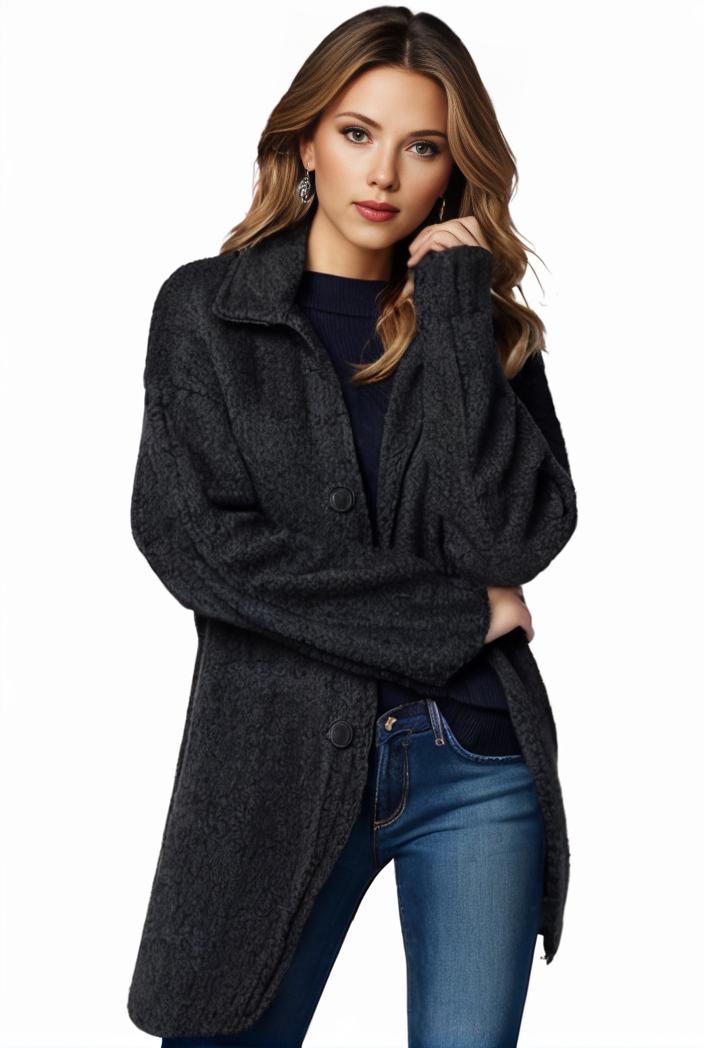 plus size casual sweater women s plus solid tassel trim long sleeve cowl neck high stretch jumper 126284