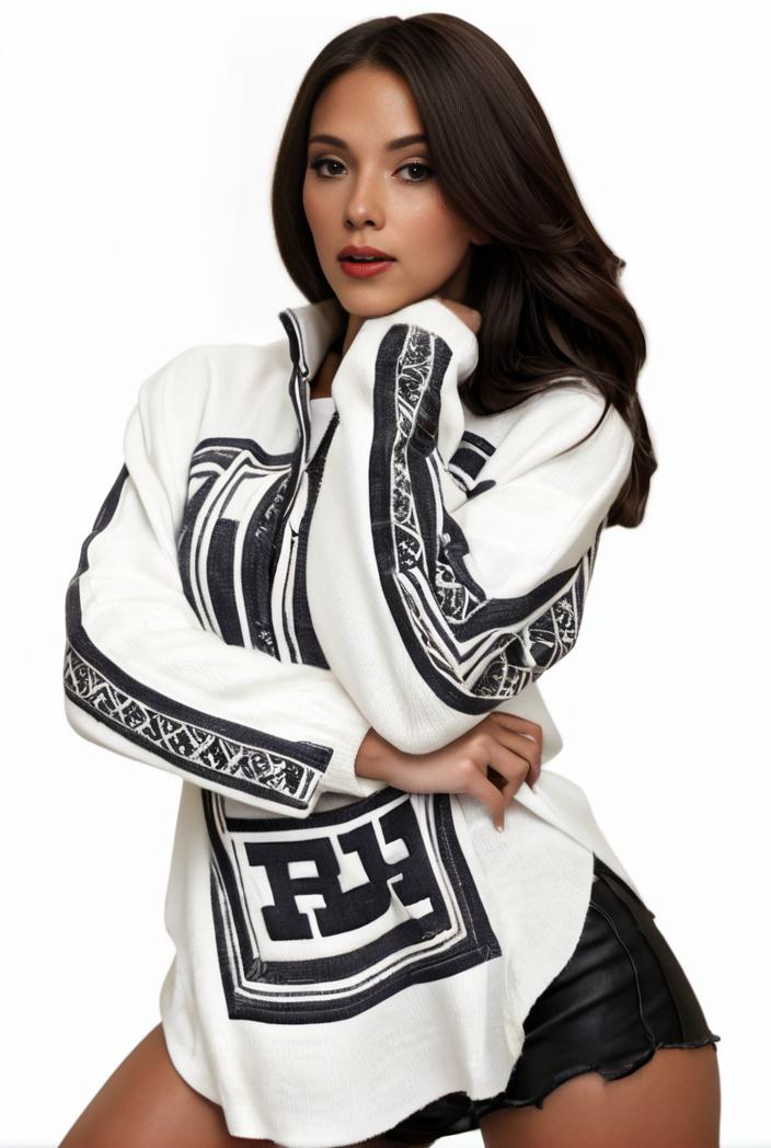 plus size casual sweatshirt women s plus graphic letter print long sleeve round neck slight stretch sweatshirt 126307