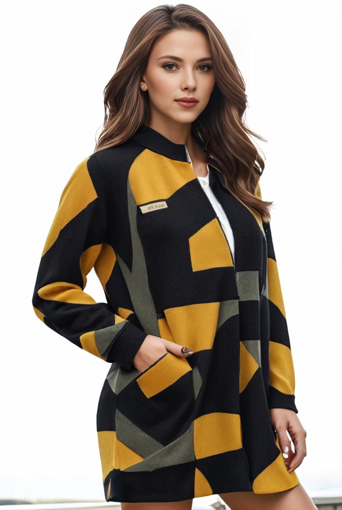 plus size halloween coat women s pus allover cat pumpkin print long sleeve open front medium stretch cardigan overcoat 127111