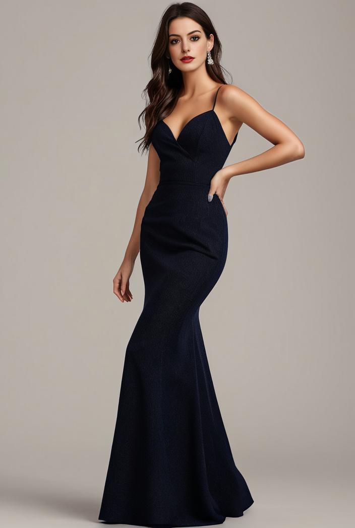 glitter spaghetti strap u veck open back bodycon stretchy evening dress 100945