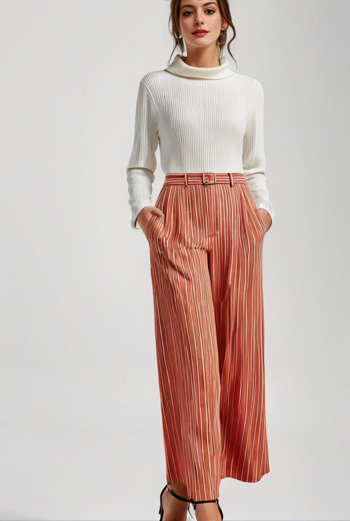 pleated high waist commuting temperament maxi dress 102925